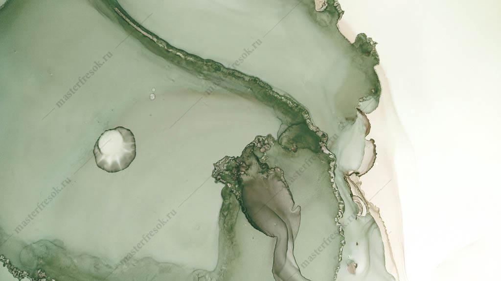 Фотообои Зеленый акварельный фон купить в Оренбурге, Арт. 9-1563 в  интернет-магазине, цены в Мастерфресок
